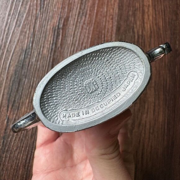 Vintage 1940s Silver Genie Lamp Style Lighter Made in Occupied Japan - Picture 7 of 9